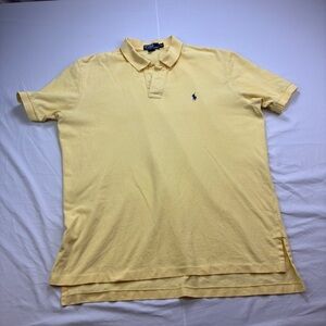 Polo by Ralph Lauren Light Yellow Polo Shirt